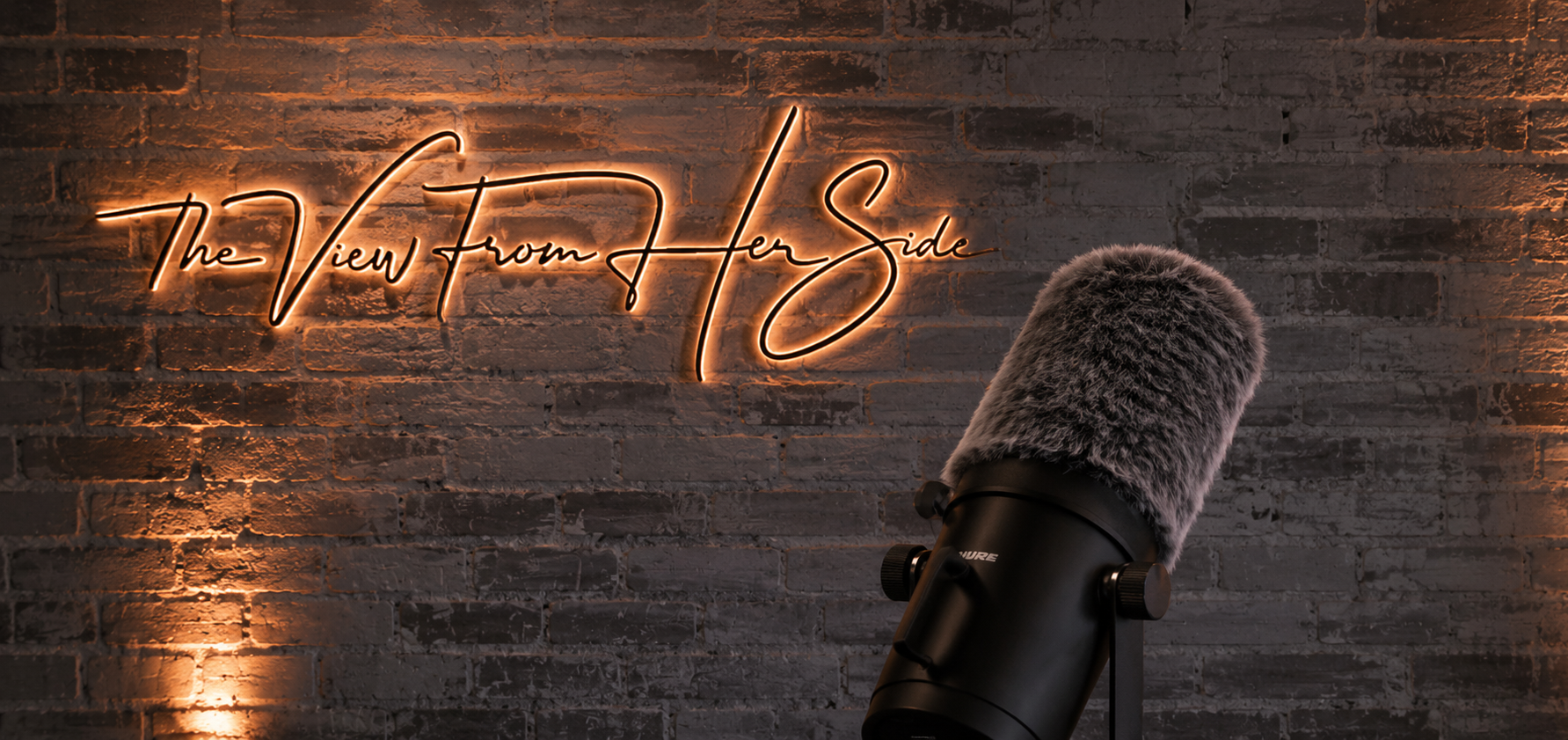 The View From Her Side podcast studio